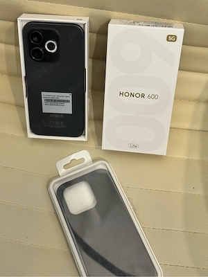 Honor 600 Lite, 8GB RAM, 256GB, 5G, Velvet Black , nou , cutie , in tiple