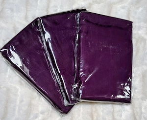 3 Seturi x2 Fete Pernă Mov, Bumbac 100% Calitate Premium, 50x75 cm, Noi Sigilate