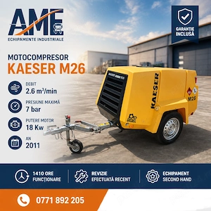 Motocompresor Kaeser M26