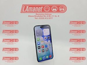 iPhone 16 Black 128GB Neverlocked Garantie Martie 2027 Bateria 100% O Singura Incarcare
