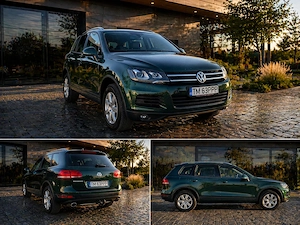 VW Touareg 7P 2014 3.0 245cp | Dynaudio | Webasto | Suspensie Pneumatica | Ventilatie | Carplay