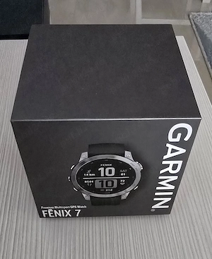Smartwatch premium Garmin Fenix 7 Silver Graphite