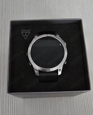 Smartwatch premium Garmin Fenix 7 Silver Graphite - imagine 2