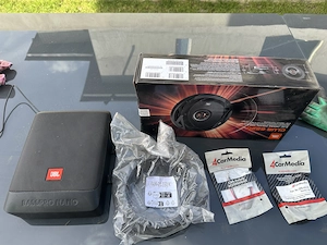 Subwoofer activ sub scaun JBL BassPro Nano+boxe JBL