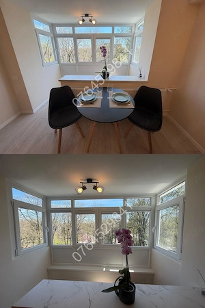 Inchiriez apt. 2 cam. Floreasca, Str. Johann S. Bach, TOTUL NOU, PRIMA INCHIRIERE, la 15 min. metrou - imagine 11