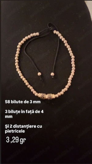 bratara de aur de 14 k unisex 