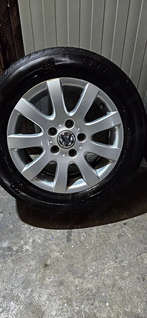 Jante Aliaj 15 Skoda Seat Vw 5x112 205 60 15 - imagine 3