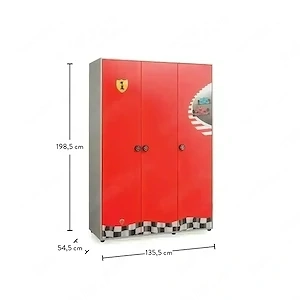 VAND 3piese mobila copii KIKA Austria dulap biblioteca comoda RACE CUP pret 1.499 lei