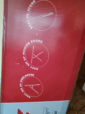 NOU CleanSy AcrobaZ by Zepter 2 in 1 -Masa de calcat si scara pliabila - imagine 2