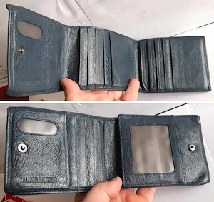 Portofel Italian Leather pentru bărbați + Bonus - imagine 2