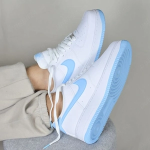 Pantofi Sport Nike Air Force 1 Low Aquarius Blue- 100% original