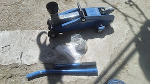 Cric hidraulic auto Cartrend, tip crocodil, 2 tone - imagine 2