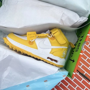 Nike Air Force 1 Mid x Off-White Canary Maize - imagine 2