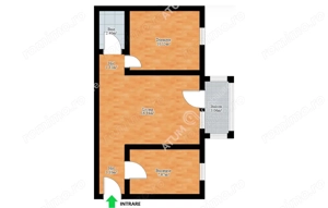 Apartament 2 camere renovat in zona Calea Cisnadiei din Sibiu - imagine 11