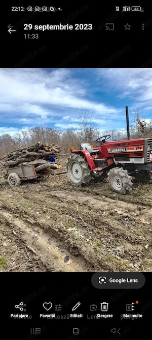 vând tractoraș shibaura - imagine 3