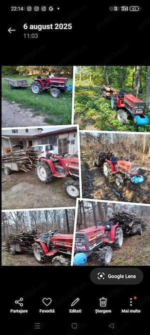 vând tractoraș shibaura - imagine 2