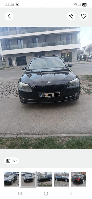 BMW 520d F11 2011   distribuție + volantă schimbate, M interior, - imagine 2