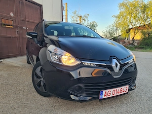 Parc auto-Renault Clio-1.5 dci90-an 2014-Rar efectuat-navi-nr rosii - imagine 3