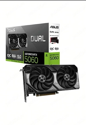 Placa video Asus Nvidia RTX 5060 +Cablu HDMI 