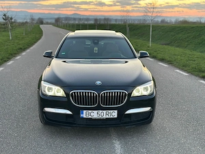 BMW Seria 7 Pachet M 2013.09 3.0d-258cp 4Butoane Distronic+ Trapă Soft Close uși Volan încălzit - imagine 2