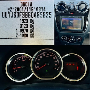 Dacia Lodgy Stepway 7 locuri, 1.5 dci, 107 cp, navigatie, scaune incalzite, NU schimb - imagine 5