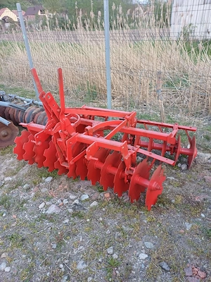 disc purtat in tirant cu 24 de talere pe rulment 2.3 m latime de lucru  - imagine 2