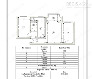 Apartament 3 camere cu pivnita de vanzare, Astra, Brasov - imagine 4