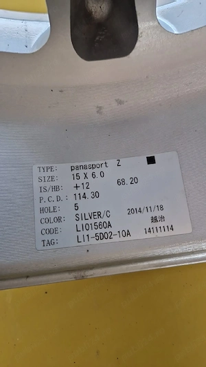 Jante Panasport Japan 15 - imagine 4