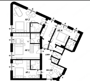 Apartament cu 4 camere - Ultracentral - IMOBIHOR - 189 000   - imagine 8