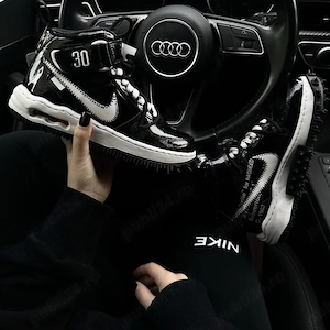 Nike Air Force 1 Mid x Off-White Black Sheed Luciosi - 100% originali