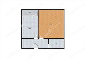 Garsoniera 44 mp etaj intermediar la cheie cu logie Selimbar Brana - imagine 4