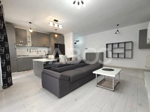 Apartament modern 3 camere - mobilat si utilat - balcon si parcare