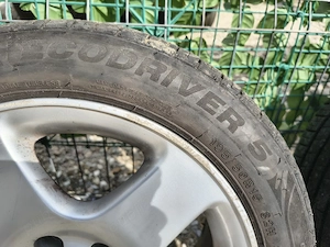 Jante aliaj+ anvelope vara pe 15 - imagine 2