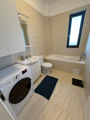 Ap 2 cam decomandat, bloc nou   mobilat și utilat, 2 balcoane, loc de parcare inclus - 420 Euro - imagine 10