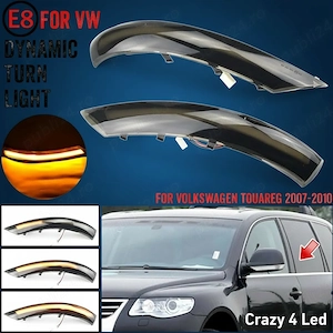 Set de 2 lampi semnalizare dinamica pentru oglinda sau aripa, potrivite pentru diferite marci  - imagine 3