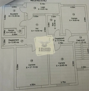 Apartament la casa cu 4 camere  182 mp curte 150mp Piata Cibin - imagine 14