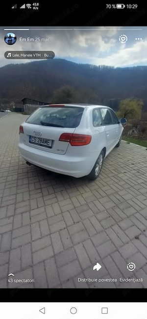  Audi A3 2009   trapă panoramică - imagine 5