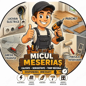 meserias rapid reparații montaj si amenajări 