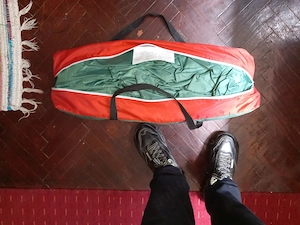 cort 2 persoane cu folie protectoare