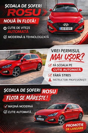 Școala de șoferi categoria B Târgoviște manuala sau automata