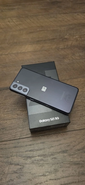 Samsung S21 256GB, 8GB RAM, Phantom Gray impecabil