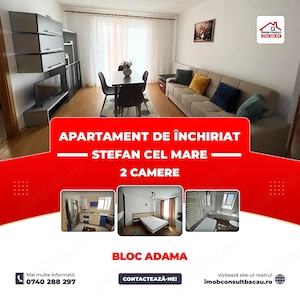 Eleganță și Confort în Complexul ADAMA   Apartament 2 Camere de Închiriat! CE1609