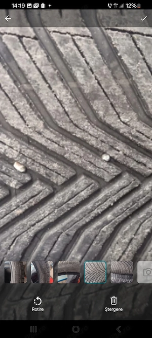 Vând set 4 anvelope foarte bune - imagine 4