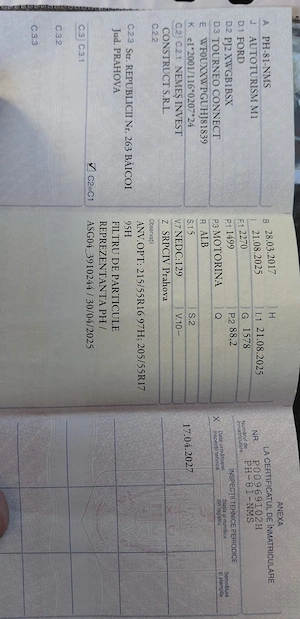 Vanzare Ford Tourneo Connect - 2017 - imagine 4