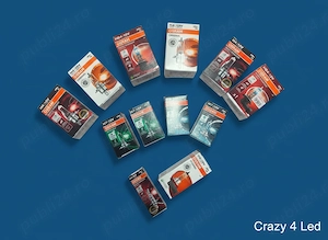 Becuri originale OSRAM / PHILIPS – halogen sau LED, pentru mai multe tipuri de soclu  - imagine 3