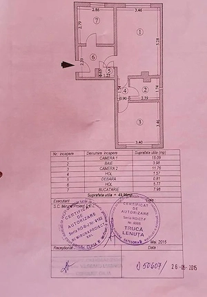 2 camere decomandat ultracentral Năvodari   parter   lângă piață - imagine 10