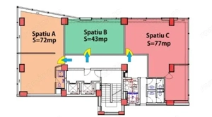 Spatii birouri 125 mp,270 mp,400 mp - imagine 8