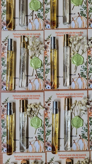 Mărturii handmade parfum personalizate 