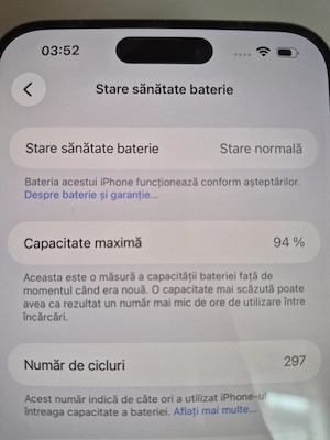 iphone 15pro Max 256gb -94% bateriea ca nou - imagine 3