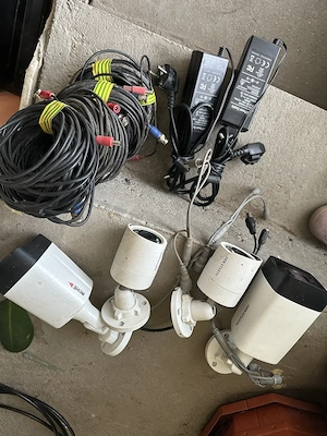 Kit supraveghere complet 4 camere + HDD